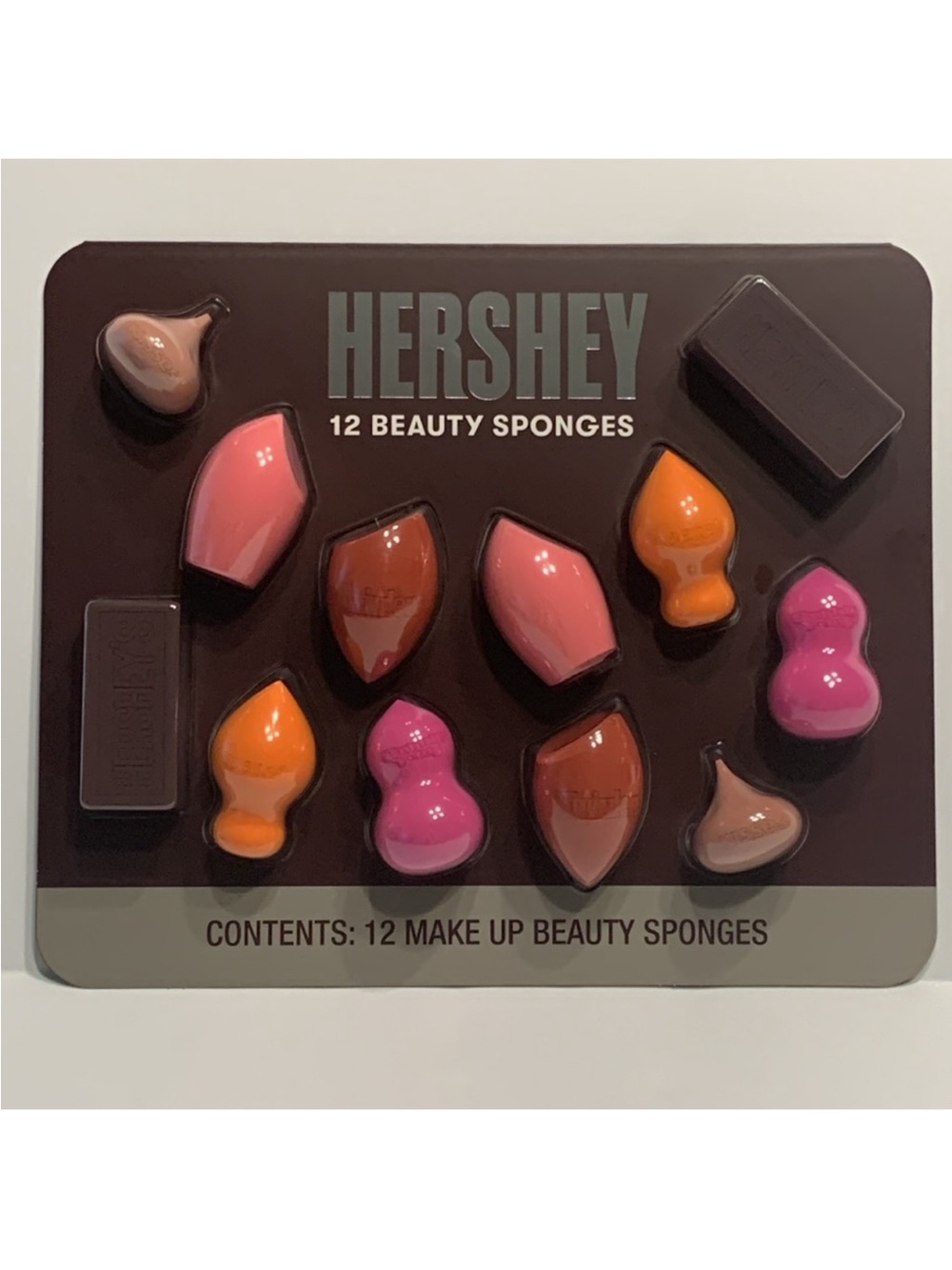 Hershey 12 Beauty Makeup Sponges